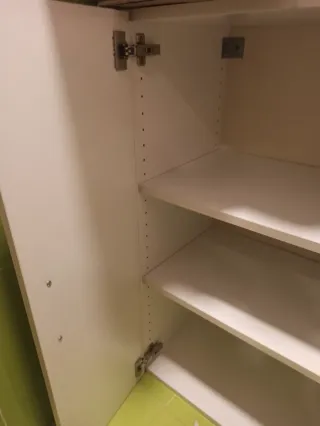 Mueble de almacenaje blanco