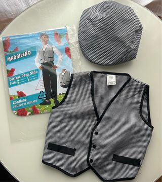 Disfraz Chulapo Madrileño Talla 5-6 Años
