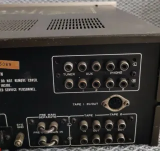 Amplificador seoum SA 5000 Vintage  made korea