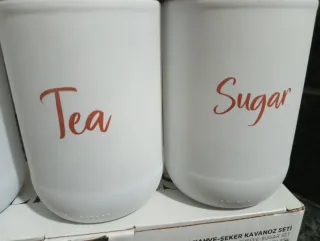 Set 3 Barattoli LE PARIS Caffè Tè Zucchero