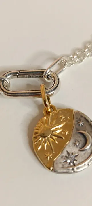 Collar Pandora Sol y Luna Original Descatalogado