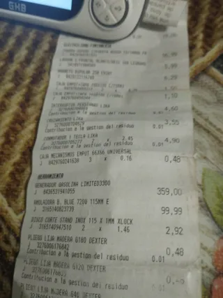 Grupo electrógeno Genergy 3300W