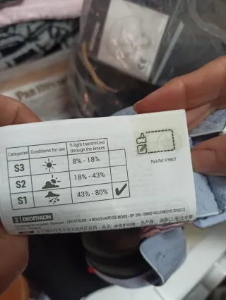 Gafas de nieve rosas