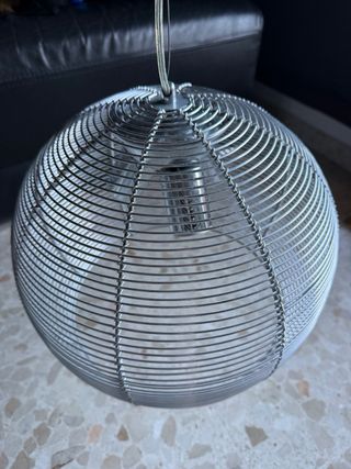 Lampada da soffitto a sospensione in metallo