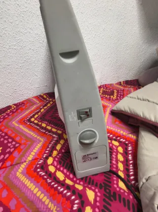 Placa eléctrica blanca