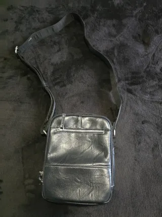 Bolso de piel El potro negro