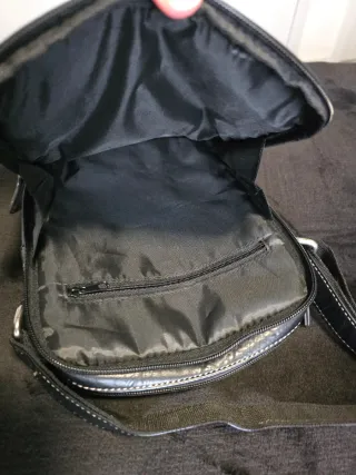 Bolso de piel El potro negro