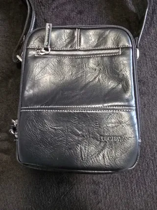 Bolso de piel El potro negro