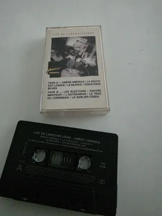 Luc De Larochellière - Amère America Cassette