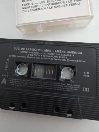 Luc De Larochellière - Amère America Cassette