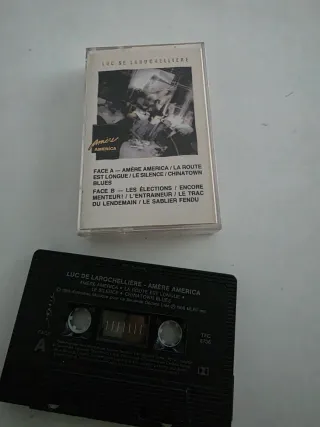 Luc De Larochellière - Amère America Cassette