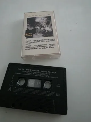 Luc De Larochellière - Amère America Cassette