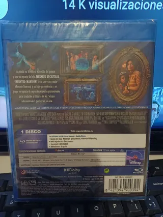 Blu-ray Mansión Encantada (Haunted Mansion) Nueva