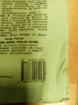 Libro de piano CÓSUMB - Beyer, Czerny, Köhler