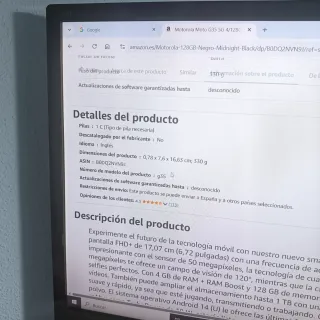 Teléfono Móvil Negro