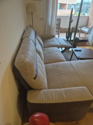 Sofá Chaise Longue Eléctrico 4 Plazas Mod. Moon