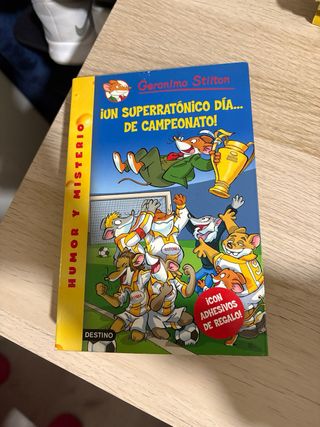 Libros de Geronimo Stilton para niños