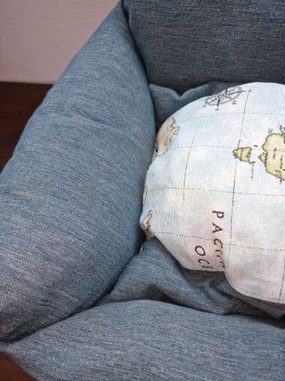 cuccia con cuscino cane gatto lavabile come nuova