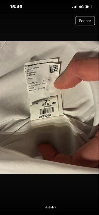 Camisa Hugo Boss Branca