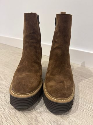 Botines Alpe color marrón whisky