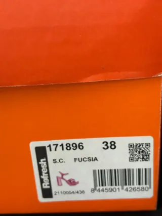 Sandalias Refresh Fucsia Plataforma