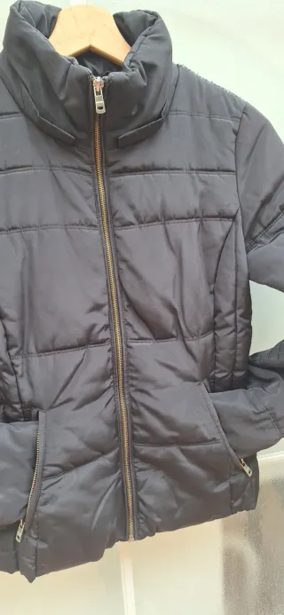 Chaqueta acolchada negra