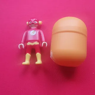 Playmobil Flash huevos kinder DC