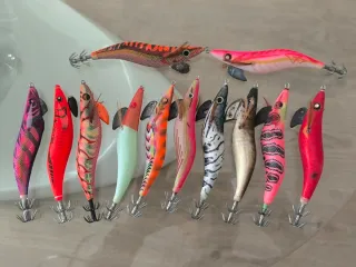 12 Señuelos Eging Pesca Calamar