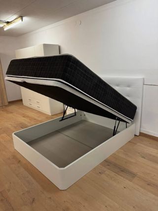 Canapé con colchón y cabezal nuevos envío gratis !