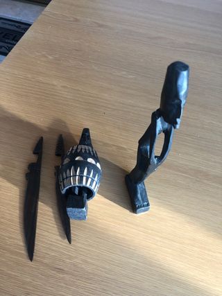 Oggetti domenicani in legno