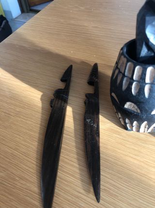 Oggetti domenicani in legno