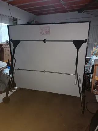 Mesa de ping pong azul