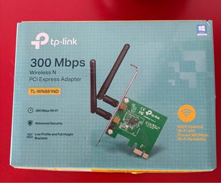 TP-Link TL-WN881ND Tarjeta WiFi N 300Mbps