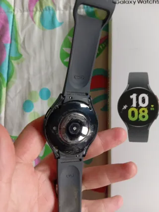 Samsung A14 y Galaxy Watch 5 Negro