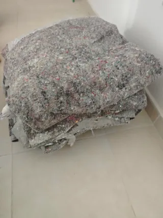 Telas, fieltros protectores para pintar.