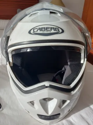 Casco Moto Caberg Blanco talla M