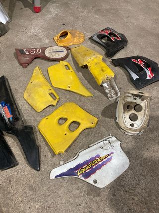 Plásticos Moto Enduro/Motocross Antiguas