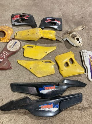 Plásticos Moto Enduro/Motocross Antiguas