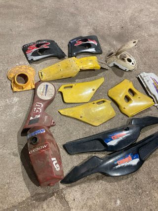 Plásticos Moto Enduro/Motocross Antiguas