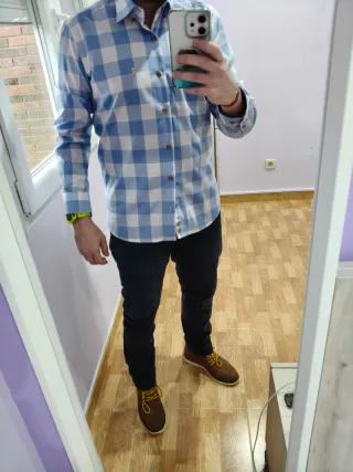 Camicia a quadri da uomo