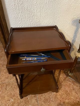 Mueble auxiliar caoba vintage