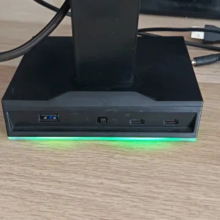 Auriculares Gaming Evora RGB + Soporte