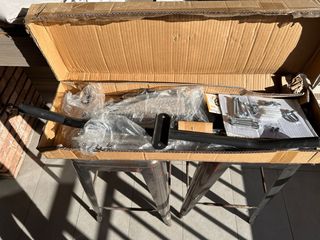 Soporte Pared Saco Boxeo + Barra Dominadas