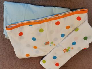 Conjunto cuna Tuc Tuc Naranja