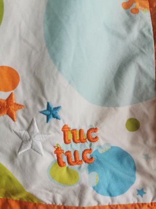 Conjunto cuna Tuc Tuc Naranja