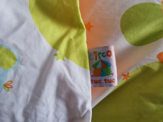 Conjunto cuna Tuc Tuc Naranja