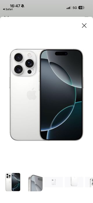 Iphone 16 Pro blanco 256gb