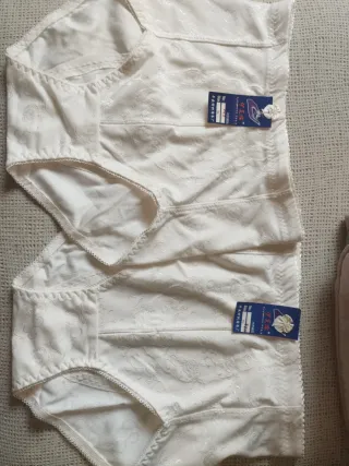 2 Bragas Faja Blancas