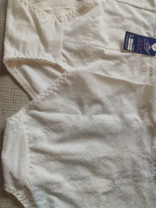 2 Bragas Faja Blancas