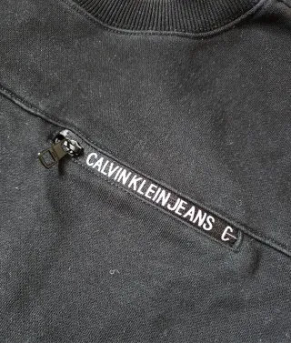 Felpa nera Calvin Klein uomo (tg. S)